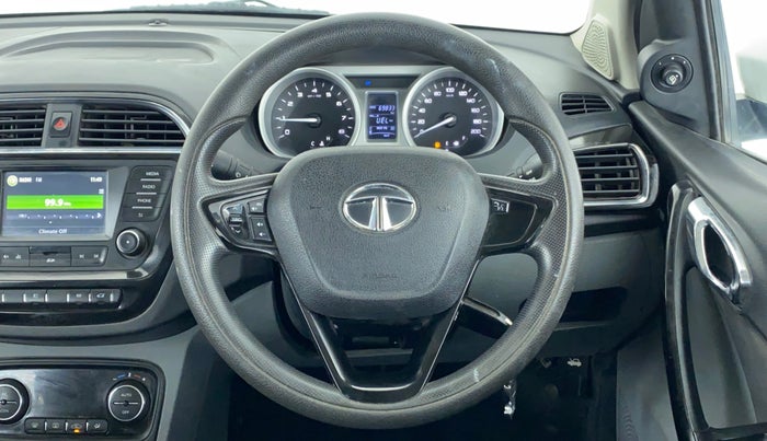 2017 Tata TIGOR XZ (O) PETROL, Petrol, Manual, 69,833 km, Steering Wheel Close Up