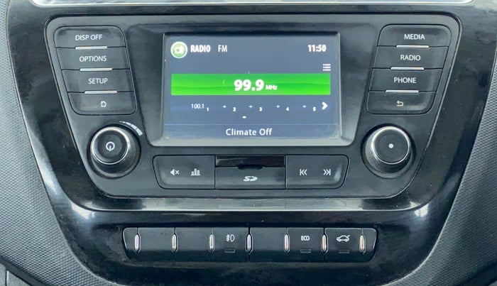 2017 Tata TIGOR XZ (O) PETROL, Petrol, Manual, 69,833 km, Infotainment System