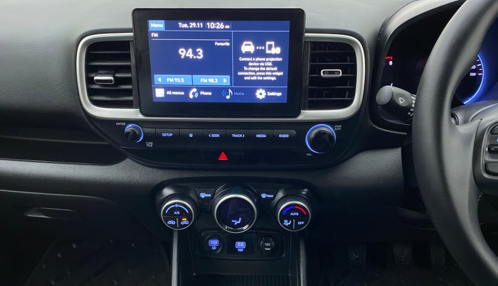 2021 Hyundai VENUE S Plus MT 1.2 Kappa, Petrol, Manual, 9,991 km, Air Conditioner
