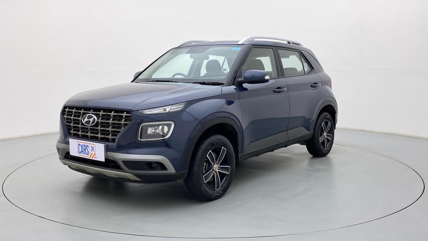 2021 Hyundai VENUE S Plus MT 1.2 Kappa, Petrol, Manual, 9,991 km, Left Front Diagonal