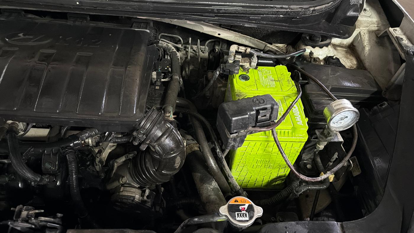 2021 Hyundai AURA S 1.2 CNG, CNG, Manual, 64,384 km, Engine View - Left