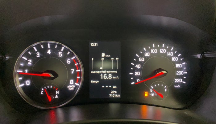 2024 Maruti Swift ZXi Plus, Petrol, Manual, 7,101 km, Odometer Image