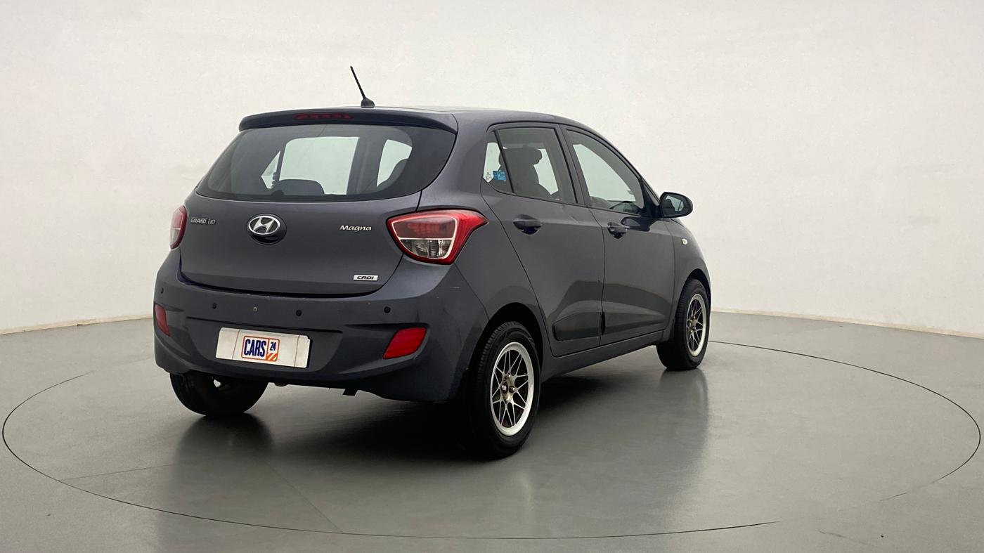 2013 Hyundai Grand i10 MAGNA 1.1 CRDI, Diesel, Manual, 78,896 km, Right Back Diagonal