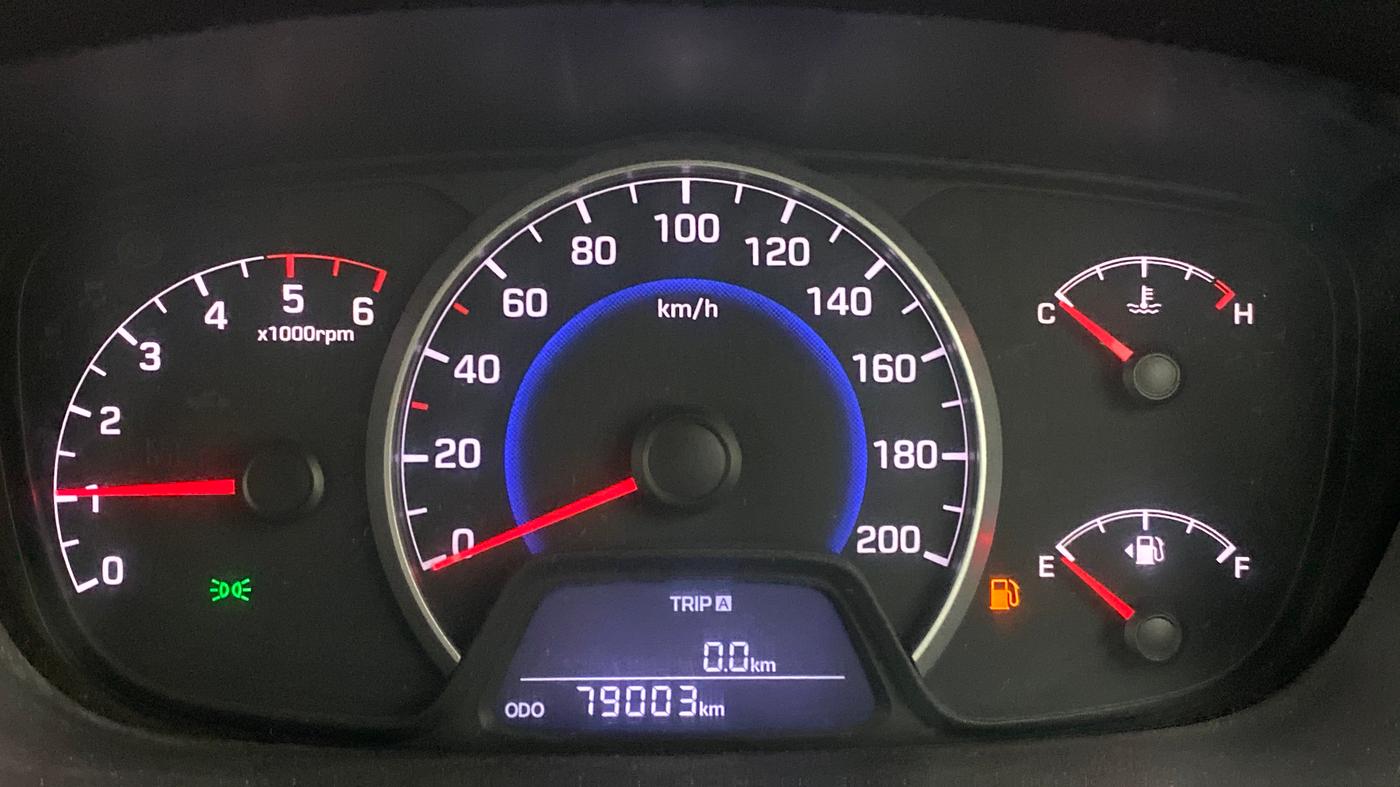 2013 Hyundai Grand i10 MAGNA 1.1 CRDI, Diesel, Manual, 78,896 km, Odometer Image
