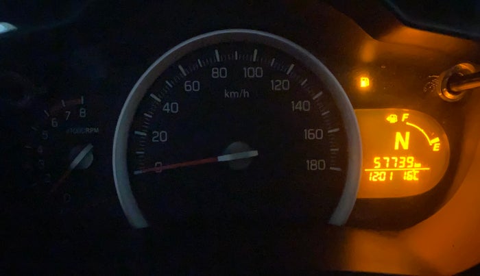 2016 Maruti Celerio VXI AMT, Petrol, Automatic, 57,692 km, Odometer Image