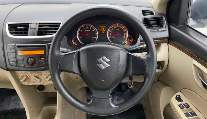 2014 Maruti Swift Dzire VXI, Petrol, Manual, 31,238 km, Steering Wheel Close Up