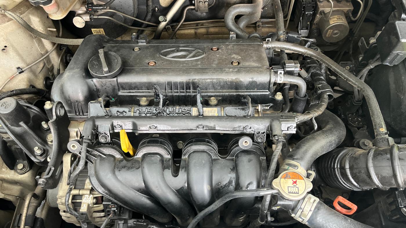 2016 Hyundai Verna 1.6 VTVT SX AT, Petrol, Automatic, 65,239 km, Engine View