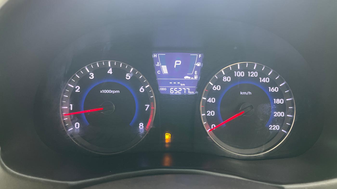 2016 Hyundai Verna 1.6 VTVT SX AT, Petrol, Automatic, 65,239 km, Odometer Image