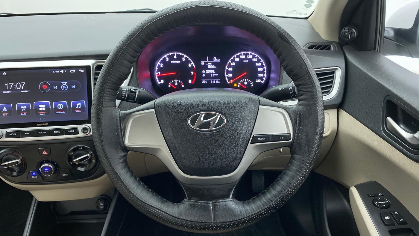 2019 Hyundai Verna 1.4 E PETROL, Petrol, Manual, 31,310 km, Steering Wheel Close Up
