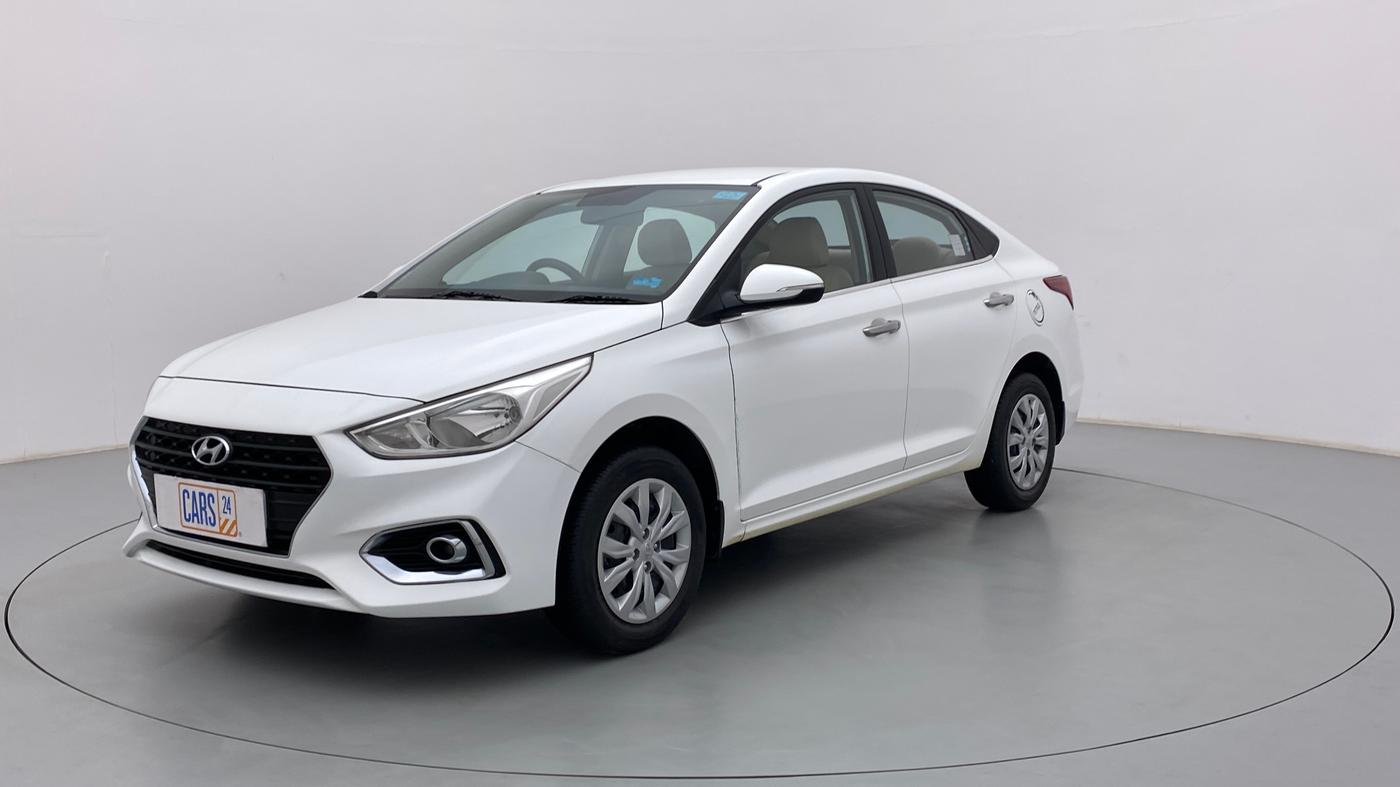 2019 Hyundai Verna 1.4 E PETROL, Petrol, Manual, 31,310 km, Left Front Diagonal