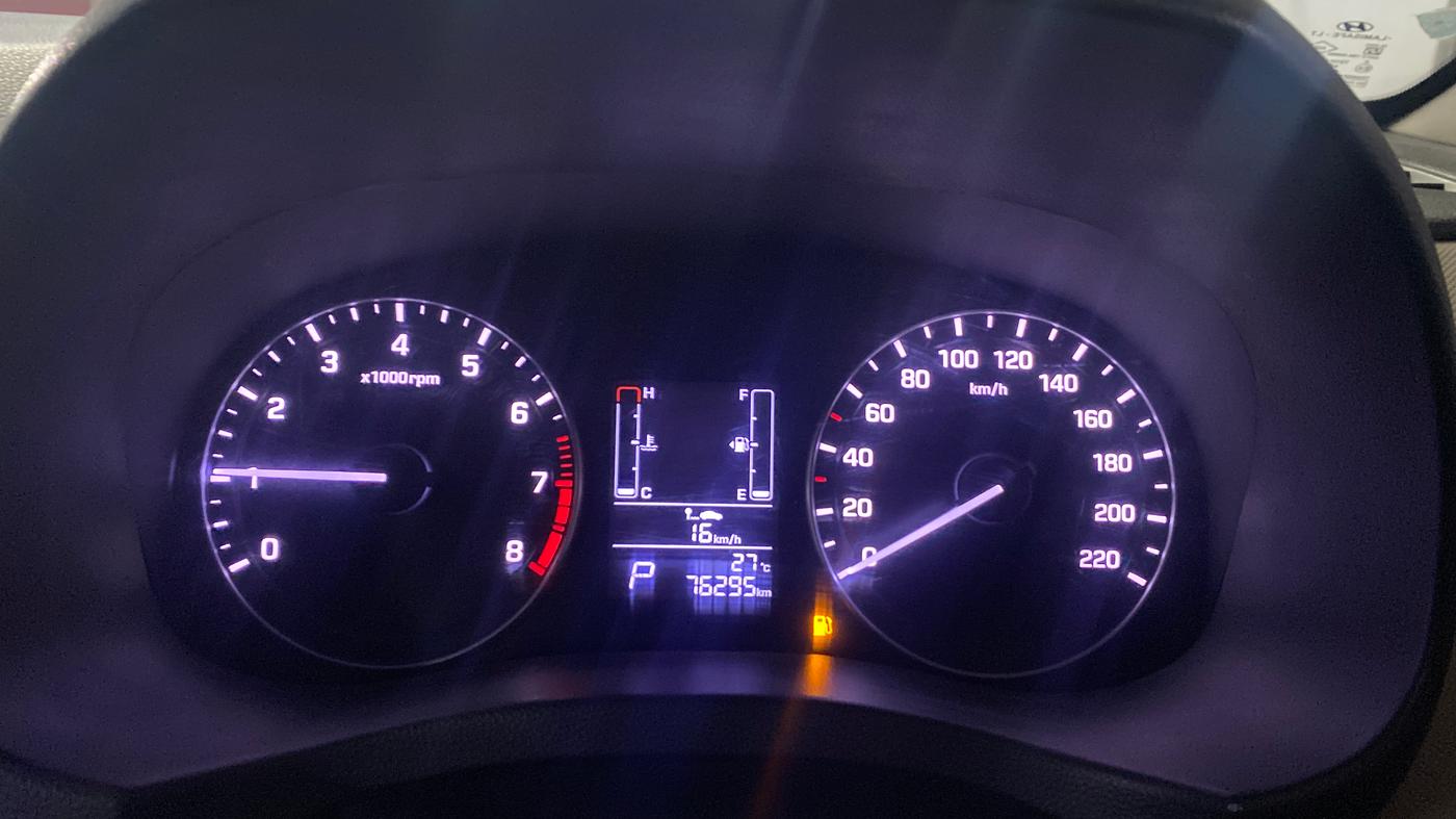 2017 Hyundai Creta SX PLUS AT 1.6 PETROL, Petrol, Automatic, 76,258 km, Odometer Image