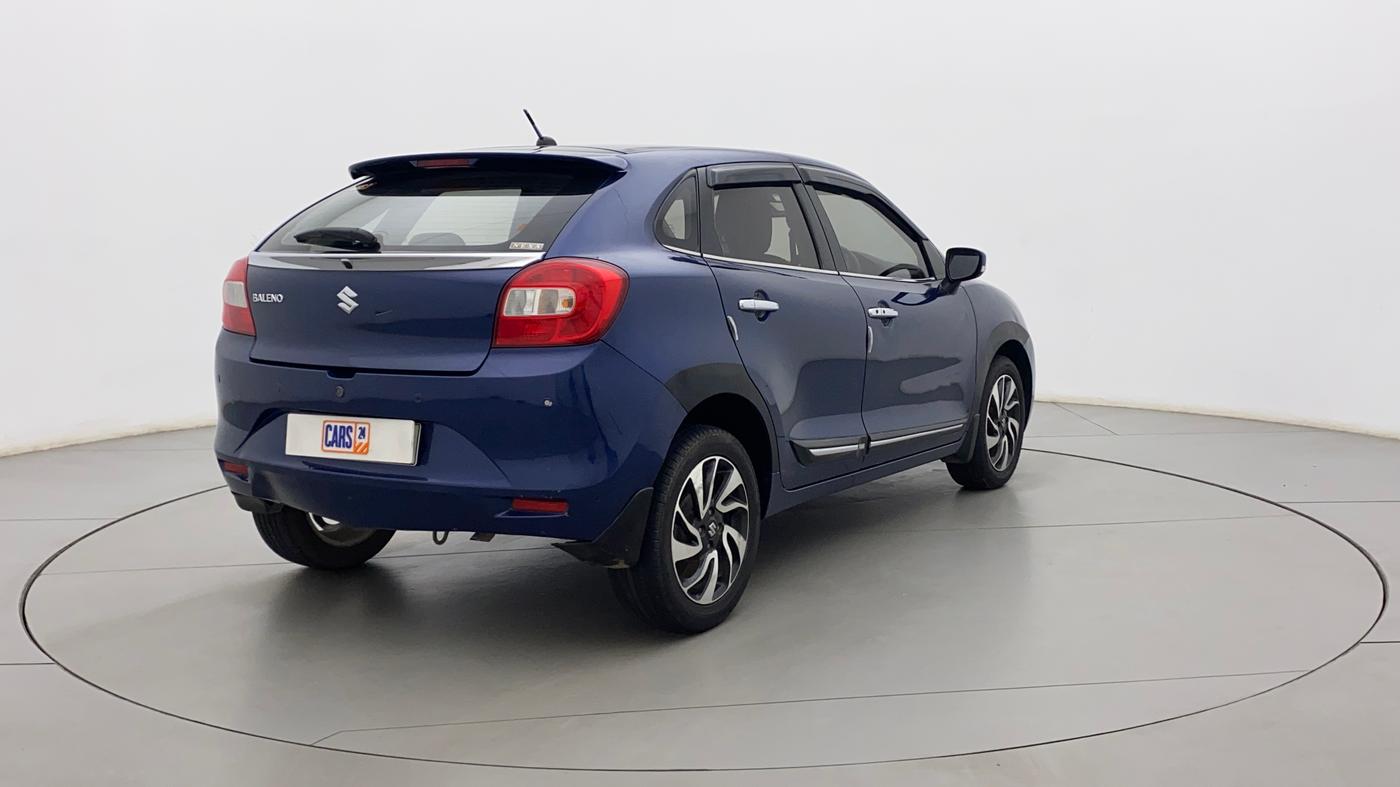 2020 Maruti Baleno ZETA CVT PETROL 1.2, Petrol, Automatic, 70,999 km, Right Back Diagonal