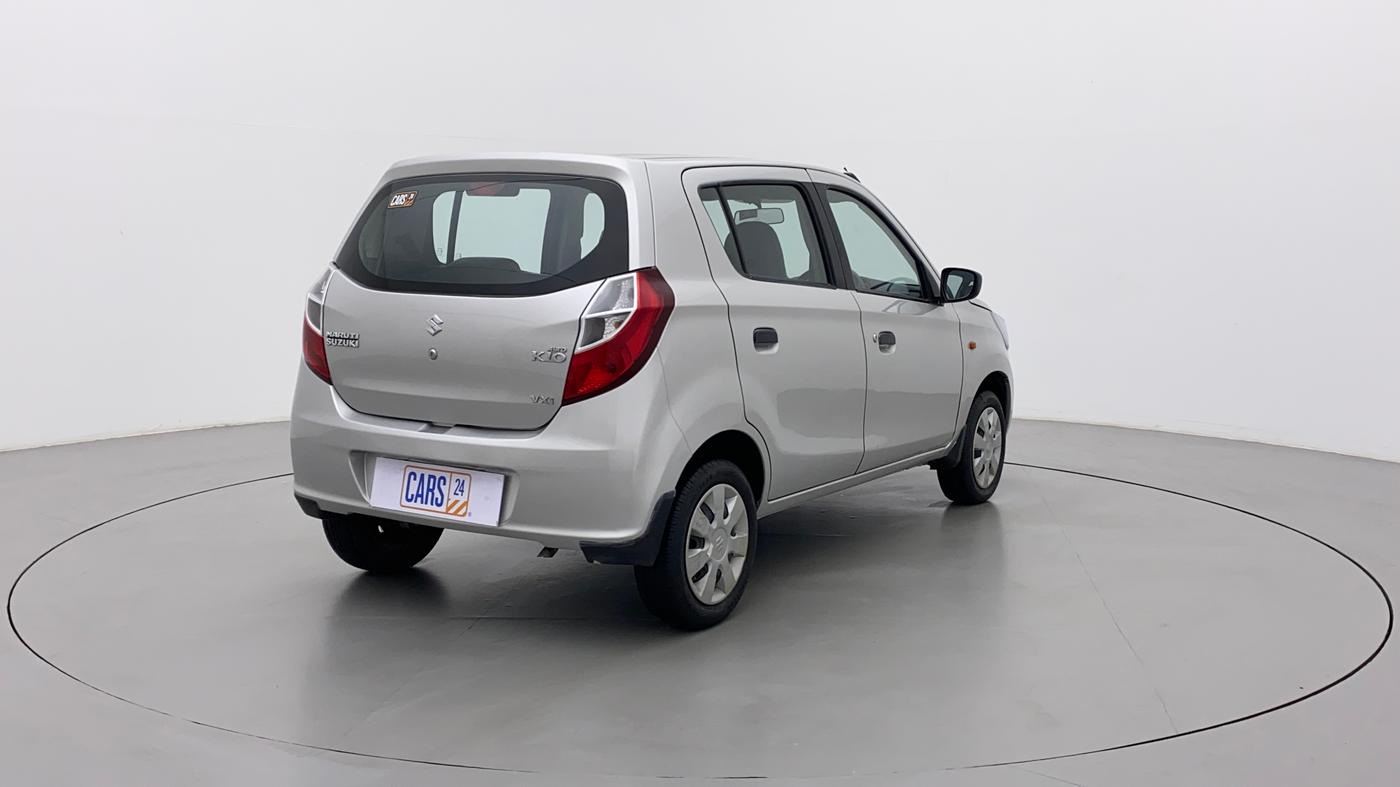 2015 Maruti Alto K10 VXI, Petrol, Manual, 38,240 km, Right Back Diagonal