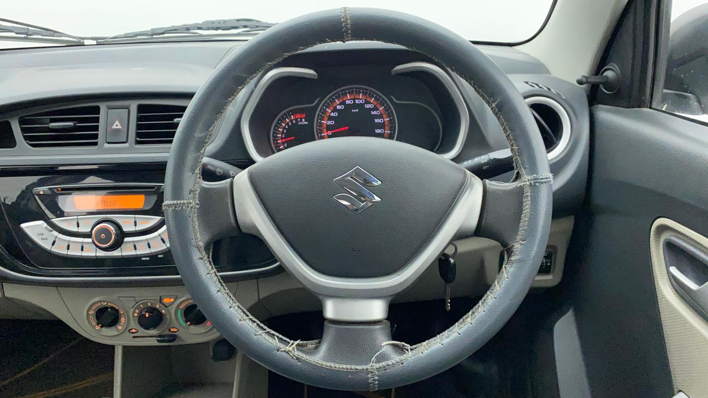 2015 Maruti Alto K10 VXI, Petrol, Manual, 38,240 km, Steering Wheel Close Up
