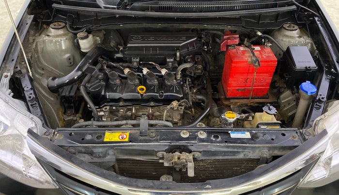 2013 Toyota Etios V, Petrol, Manual, 70,726 km, Engine View
