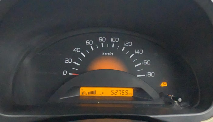2018 Maruti Wagon R 1.0 LXI CNG, CNG, Manual, 52,746 km, Odometer Image
