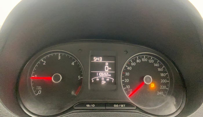 2018 Volkswagen Ameo HIGHLINE1.5L, Diesel, Manual, 1,10,709 km, Odometer Image