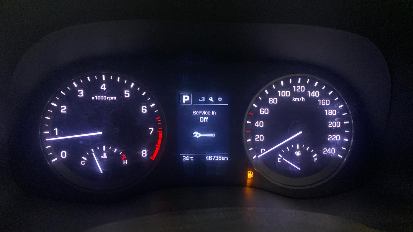 2019 Hyundai Tucson GL (O) 2WD AT PETROL, Petrol, Automatic, 46,726 km, Odometer Image