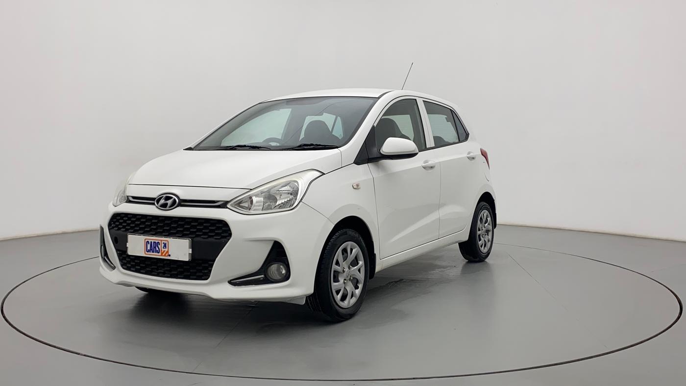 2017 Hyundai Grand i10 SPORTZ 1.2 KAPPA VTVT, Petrol, Manual, 41,236 km, Left Front Diagonal
