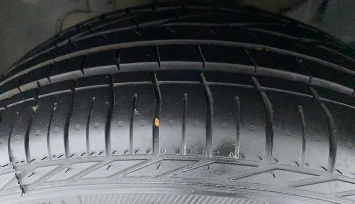 2020 Tata NEXON XZA PLUS (O) PETROL, Petrol, Automatic, 42,362 km, Left Front Tyre Tread