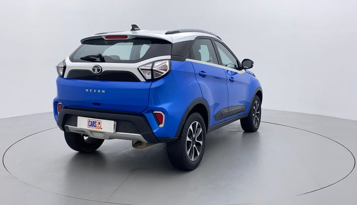 2020 Tata NEXON XZA PLUS (O) PETROL, Petrol, Automatic, 42,362 km, Right Back Diagonal
