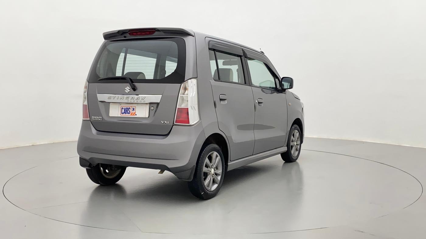 2014 Maruti Wagon R Stingray VXI, Petrol, Manual, 65,843 km, Right Back Diagonal
