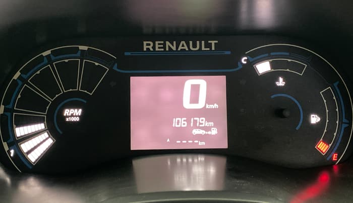 2019 Renault TRIBER RXL MT, Petrol, Manual, 1,06,095 km, Odometer Image