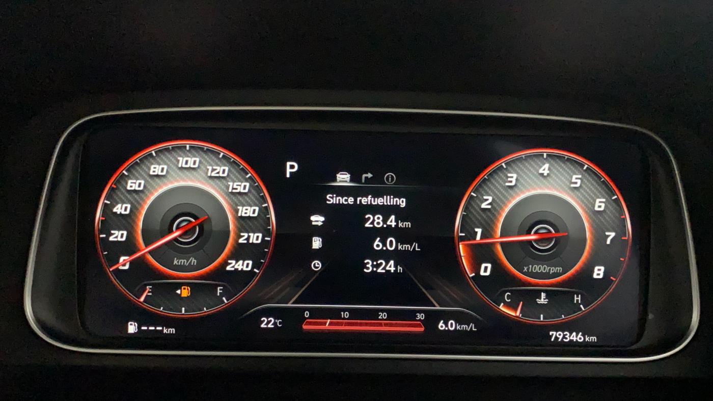 2021 Hyundai ALCAZAR PLATINUM (O) 6STR 2.0 AT, Petrol, Automatic, 79,345 km, Odometer Image