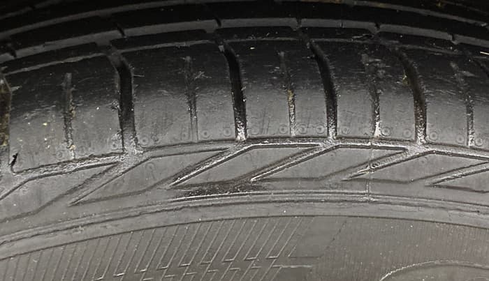 2021 Tata NEXON XZ PLUS PETROL, Petrol, Manual, 25,780 km, Left Rear Tyre Tread