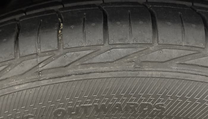 2021 Tata NEXON XZ PLUS PETROL, Petrol, Manual, 25,780 km, Right Front Tyre Tread