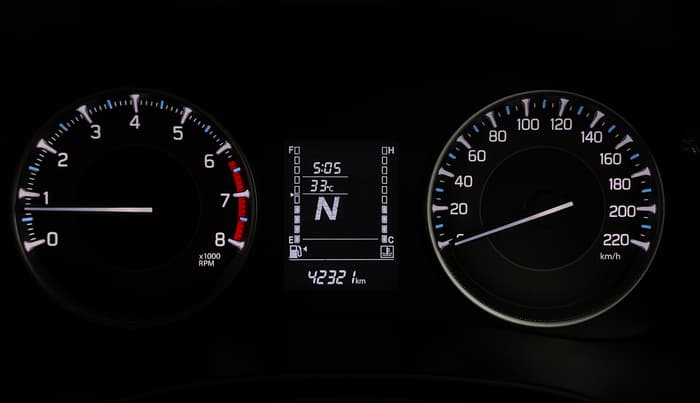 2023 Maruti FRONX DELTA PLUS 1.2L AGS, Petrol, Automatic, 42,316 km, Odometer Image