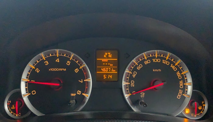 2014 Maruti Swift Dzire ZXI 1.2 BS IV, Petrol, Manual, 46,500 km, Odometer Image