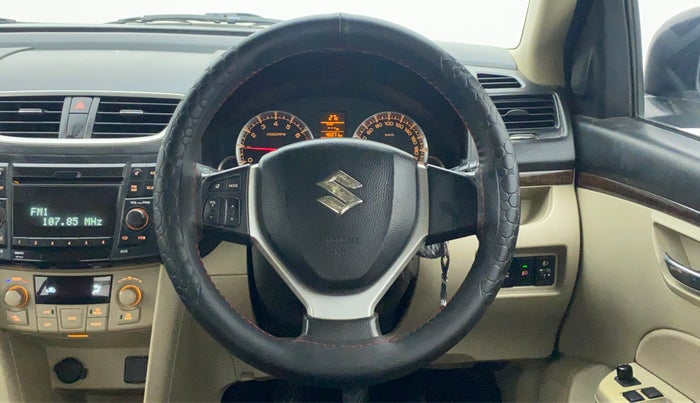 2014 Maruti Swift Dzire ZXI 1.2 BS IV, Petrol, Manual, 46,500 km, Steering Wheel Close Up