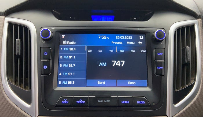 2019 Hyundai Creta 1.6 SX (O) VTVT, Petrol, Manual, 60,781 km, Infotainment System
