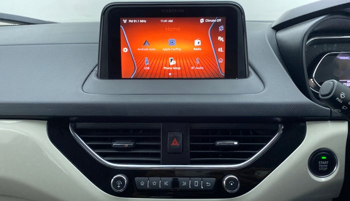 2020 Tata NEXON XZ+ 1.2, Petrol, Manual, 10,381 km, Infotainment System