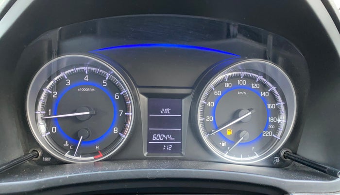 2018 Maruti Baleno DELTA PETROL 1.2, Petrol, Manual, 60,035 km, Odometer Image
