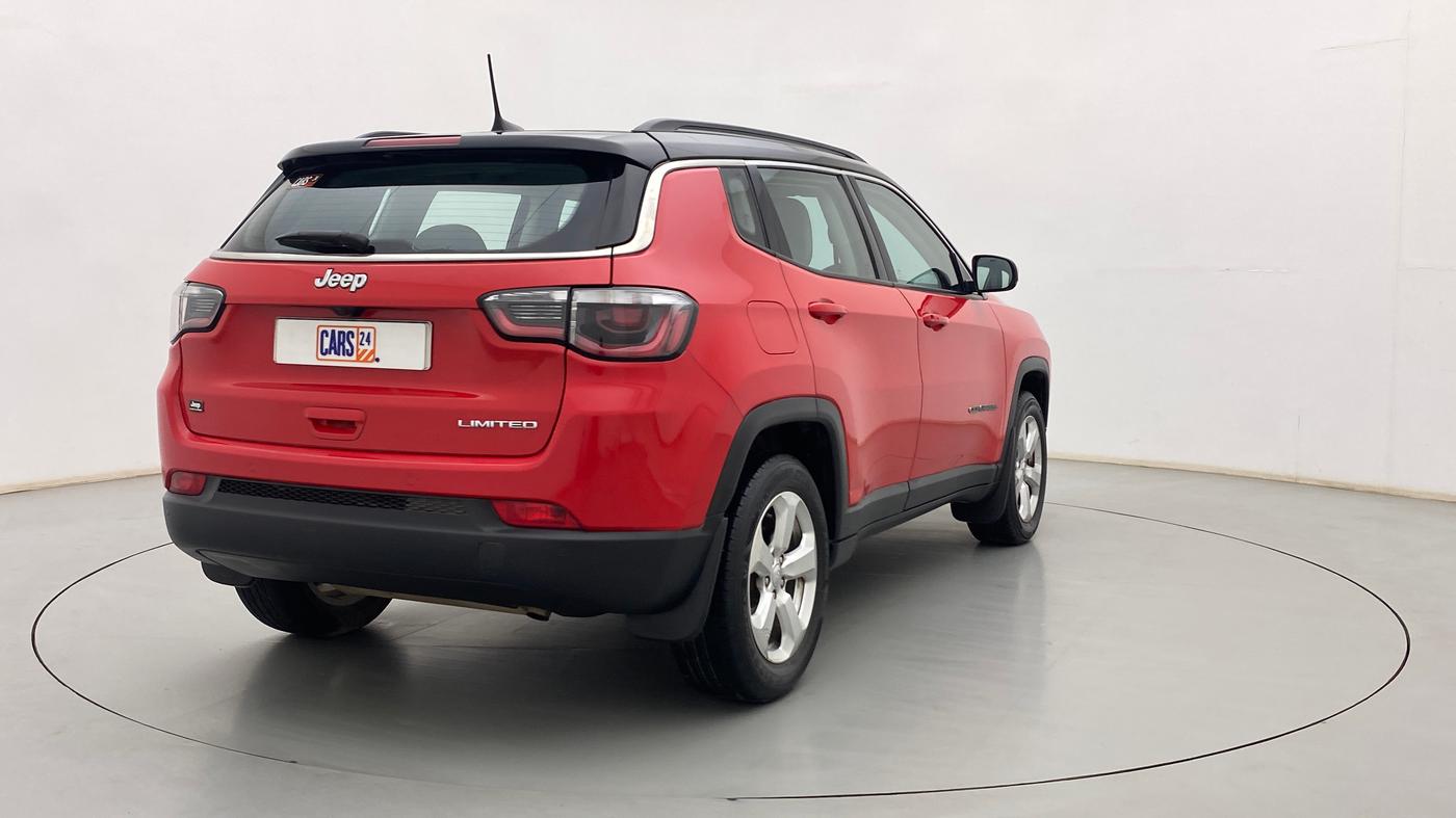 2018 Jeep Compass LIMITED (O) 1.4 PETROL AT, Petrol, Automatic, 68,319 km, Right Back Diagonal