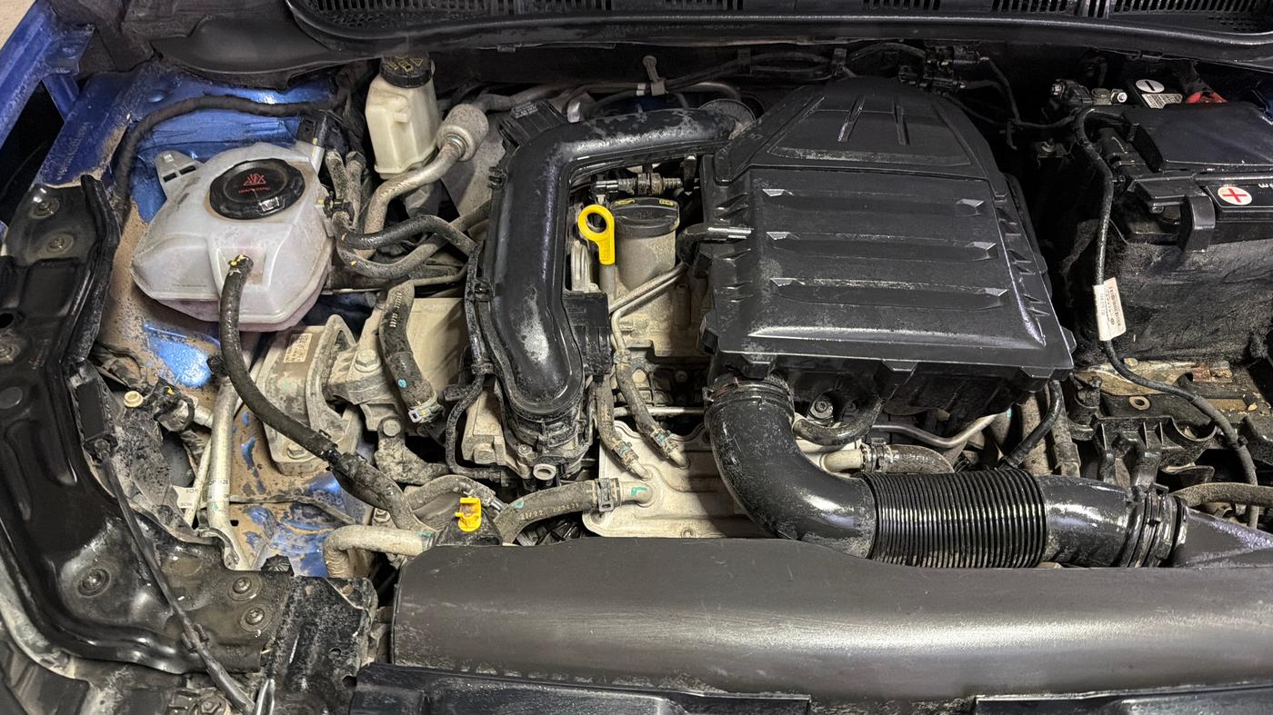 2022 Volkswagen VIRTUS HIGHLINE TSI 1.0 MT, Petrol, Manual, 37,119 km, Engine View - Right