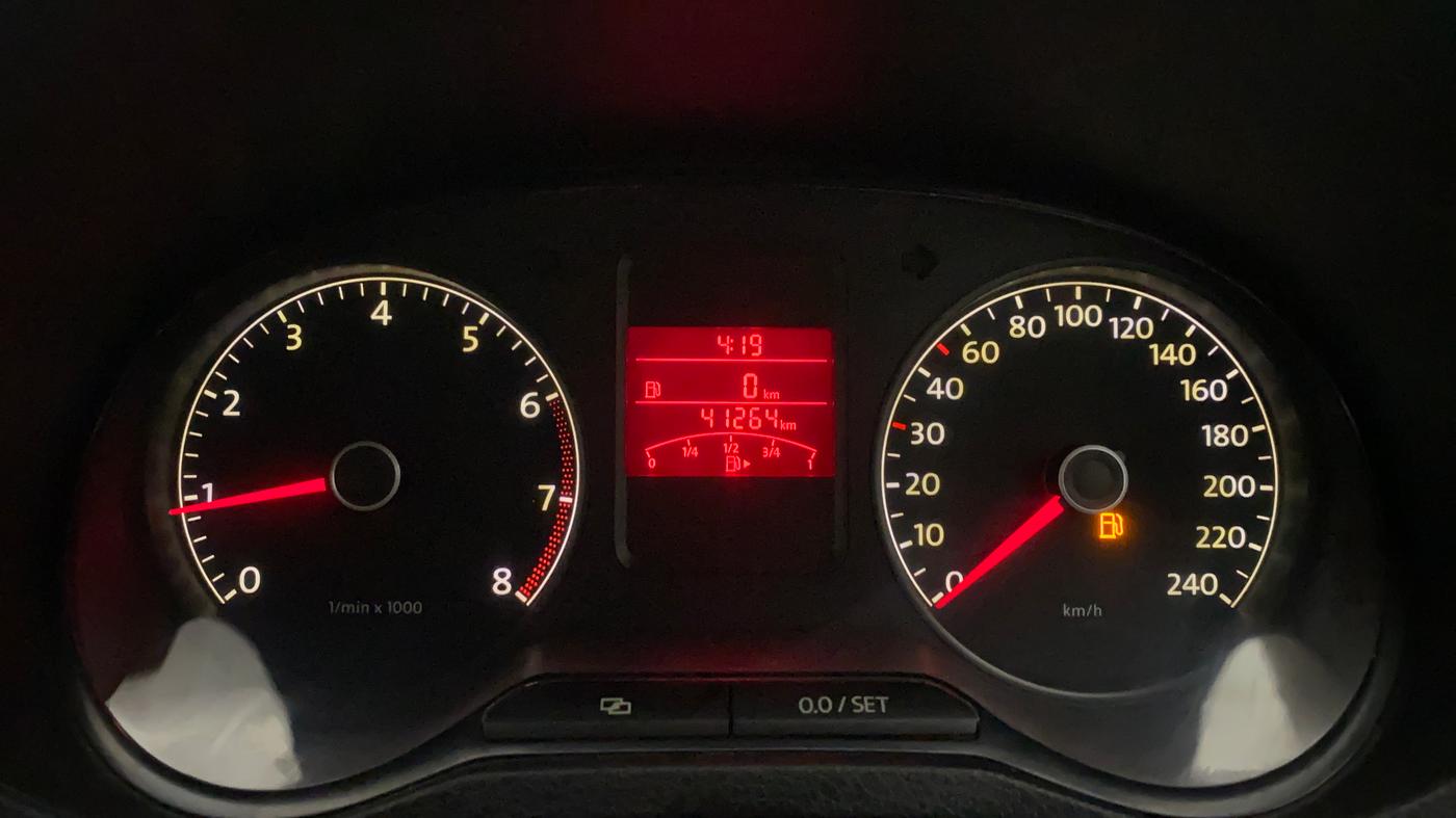2014 Volkswagen Polo HIGHLINE1.2L, Petrol, Manual, 41,264 km, Odometer Image