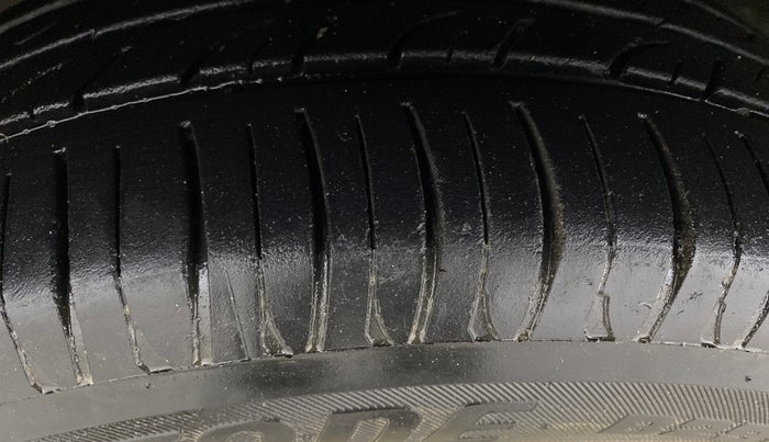 2017 Tata Tiago XZA PETROL, Petrol, Automatic, 66,985 km, Left Front Tyre Tread