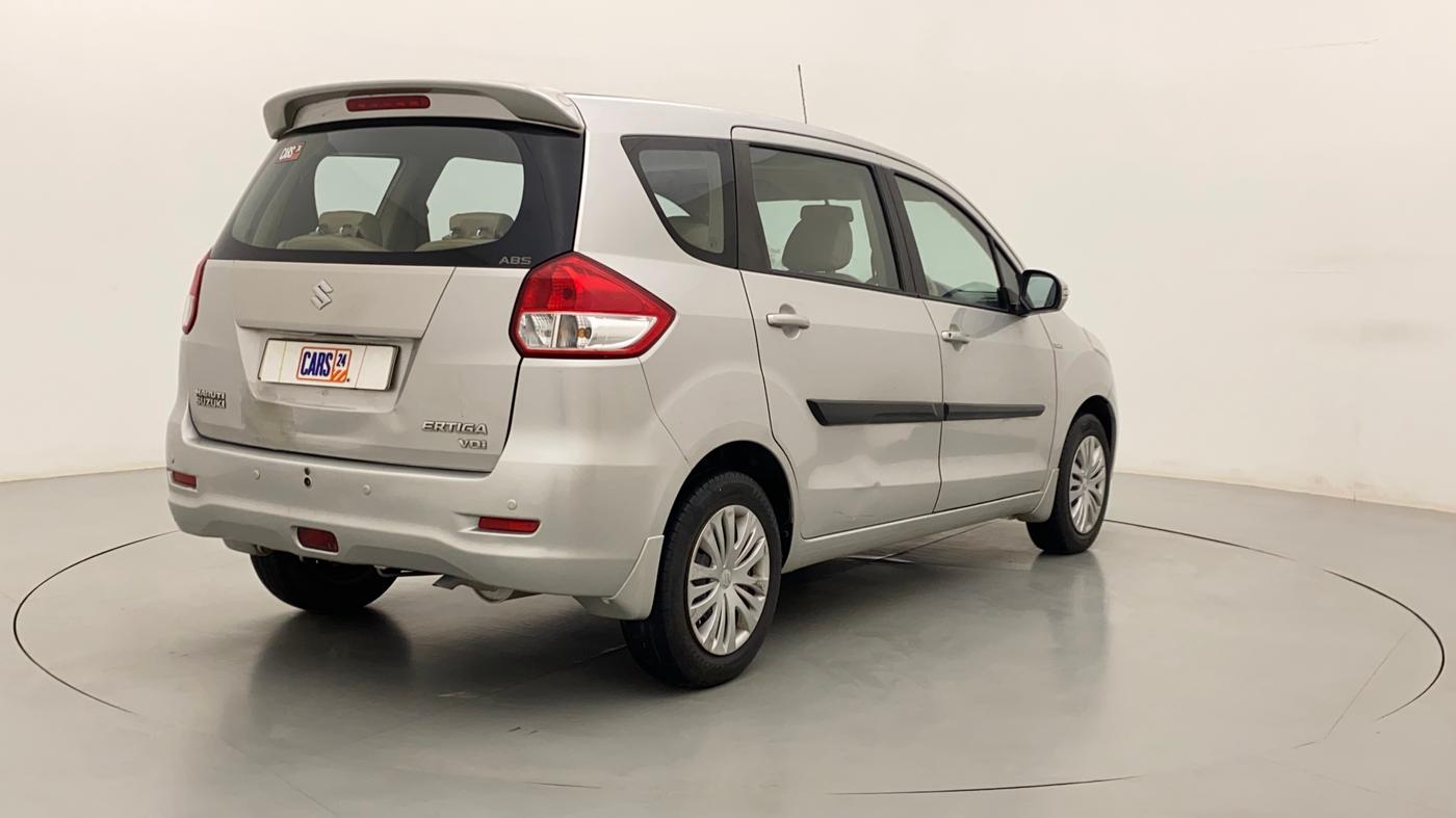 2012 Maruti Ertiga VDI, Diesel, Manual, 1,37,247 km, Right Back Diagonal