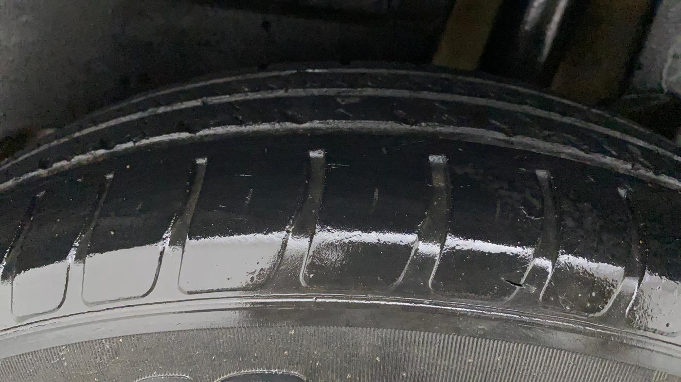2019 Maruti Dzire VXI, Petrol, Manual, 40,629 km, Left Rear Tyre Tread