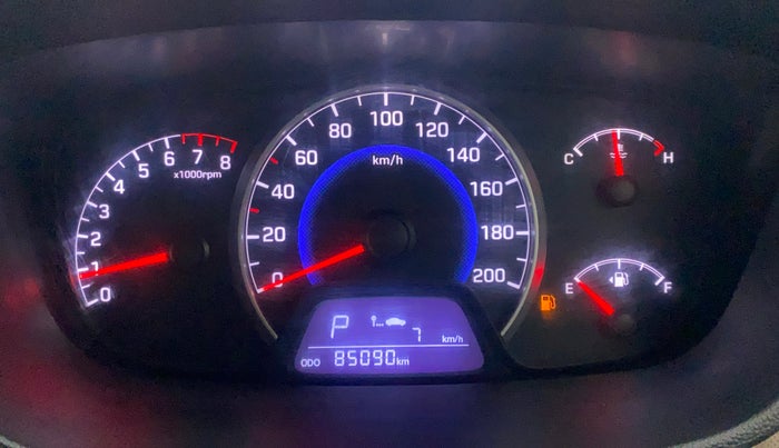 2015 Hyundai Grand i10 ASTA AT 1.2 KAPPA VTVT, Petrol, Automatic, 85,053 km, Odometer Image