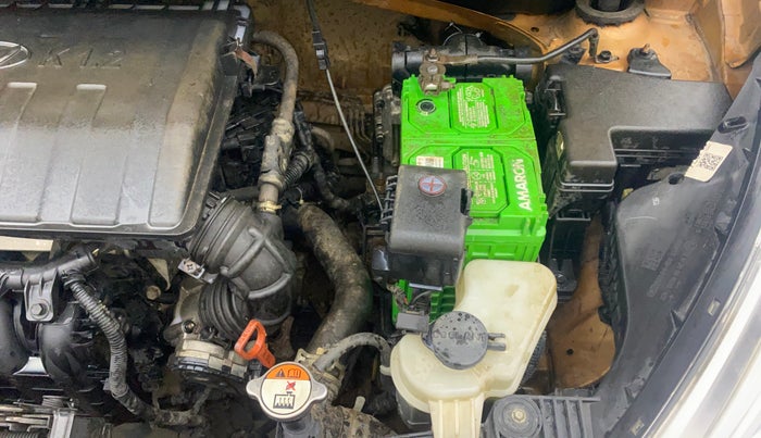 2015 Hyundai Grand i10 ASTA AT 1.2 KAPPA VTVT, Petrol, Automatic, 85,053 km, Engine View - Left