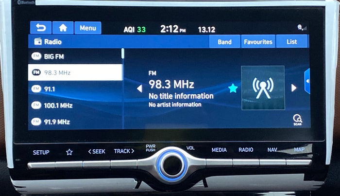 2022 Hyundai ALCAZAR PLATINUM 2.0 MT 7STR, Petrol, Manual, 11,516 km, Infotainment System