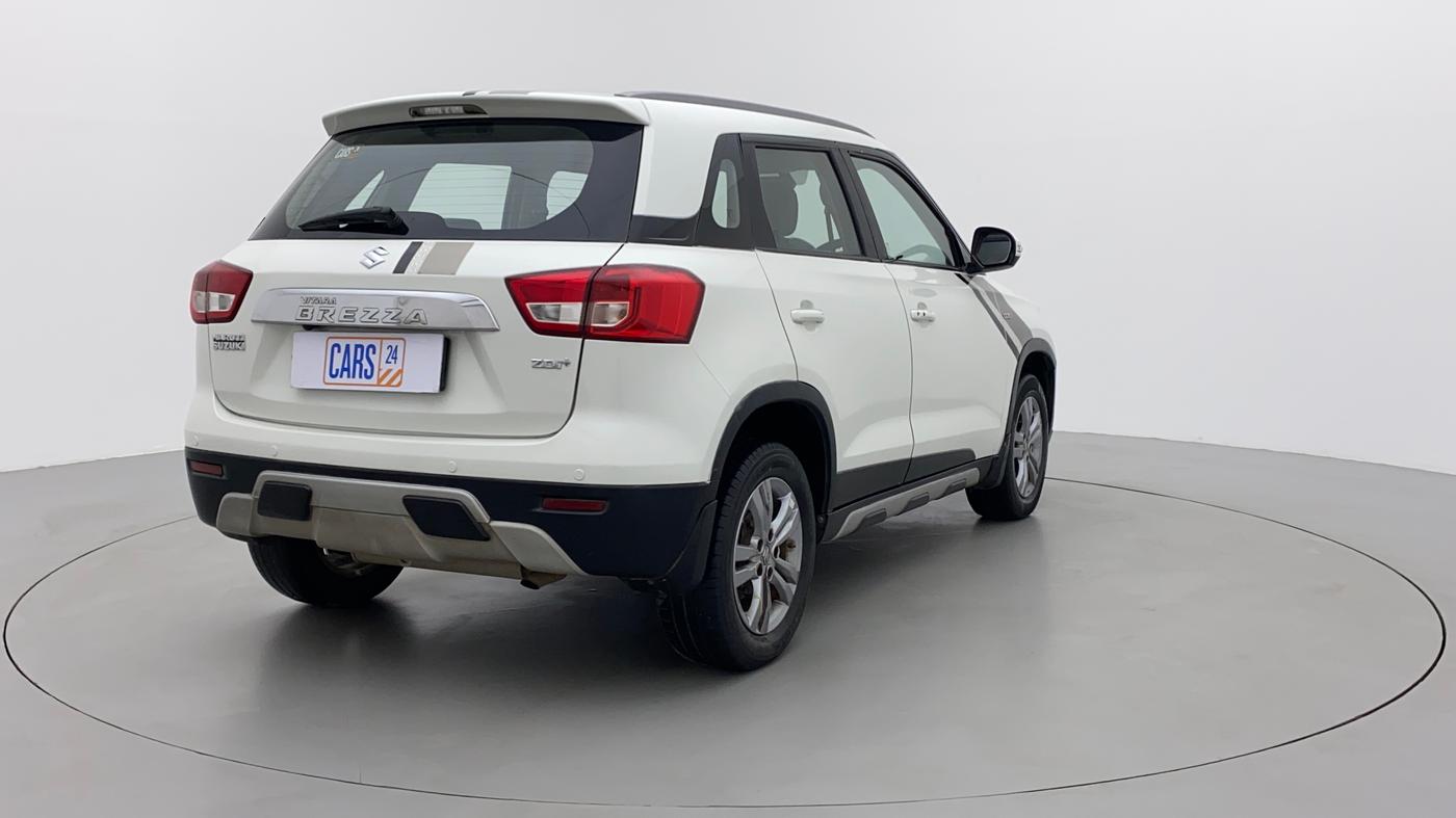 2017 Maruti Vitara Brezza ZDI PLUS, Diesel, Manual, 72,695 km, Right Back Diagonal