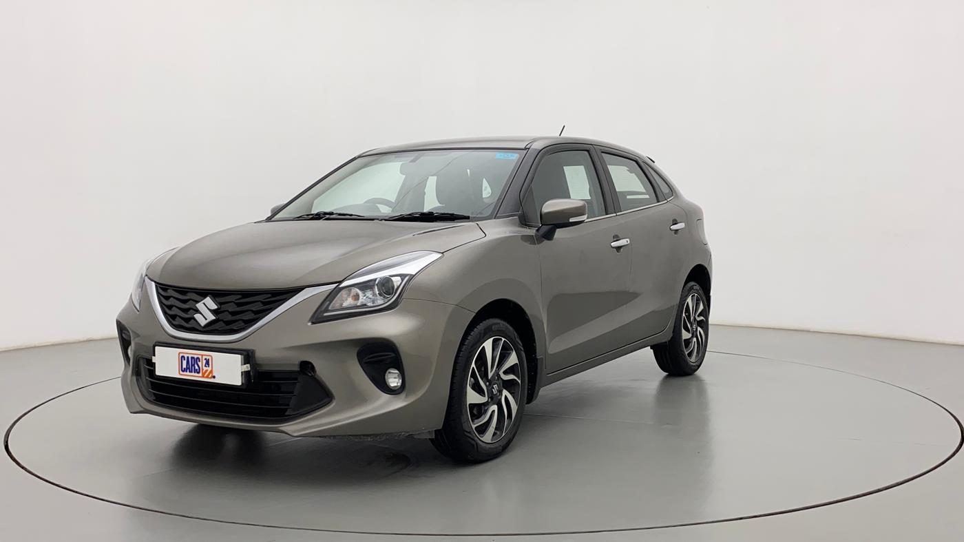 2021 Maruti Baleno ZETA CVT PETROL 1.2, Petrol, Automatic, 43,704 km, Left Front Diagonal