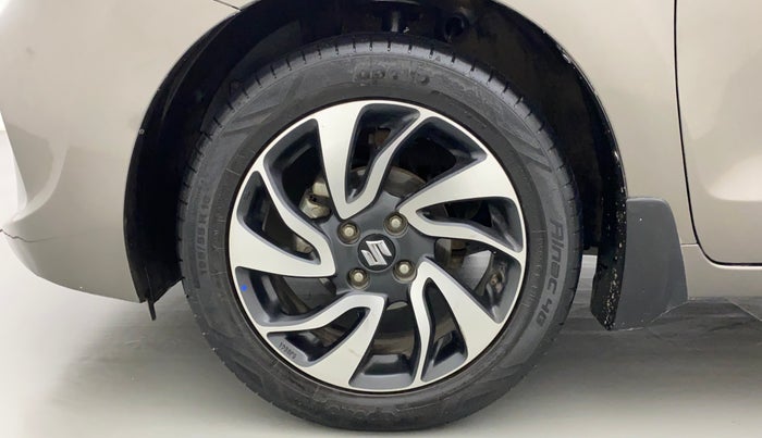 2021 Maruti Baleno ZETA CVT PETROL 1.2, Petrol, Automatic, 43,704 km, Left Front Wheel