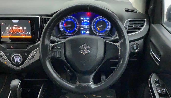 2021 Maruti Baleno ZETA CVT PETROL 1.2, Petrol, Automatic, 43,704 km, Steering Wheel Close Up