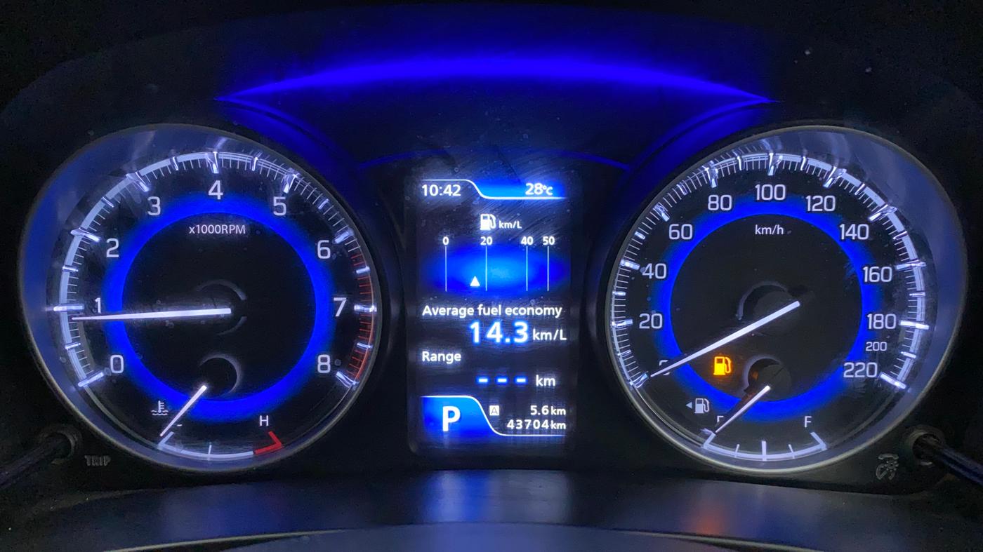 2021 Maruti Baleno ZETA CVT PETROL 1.2, Petrol, Automatic, 43,704 km, Odometer Image